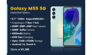 Samsung Galaxy M55 Specifications 